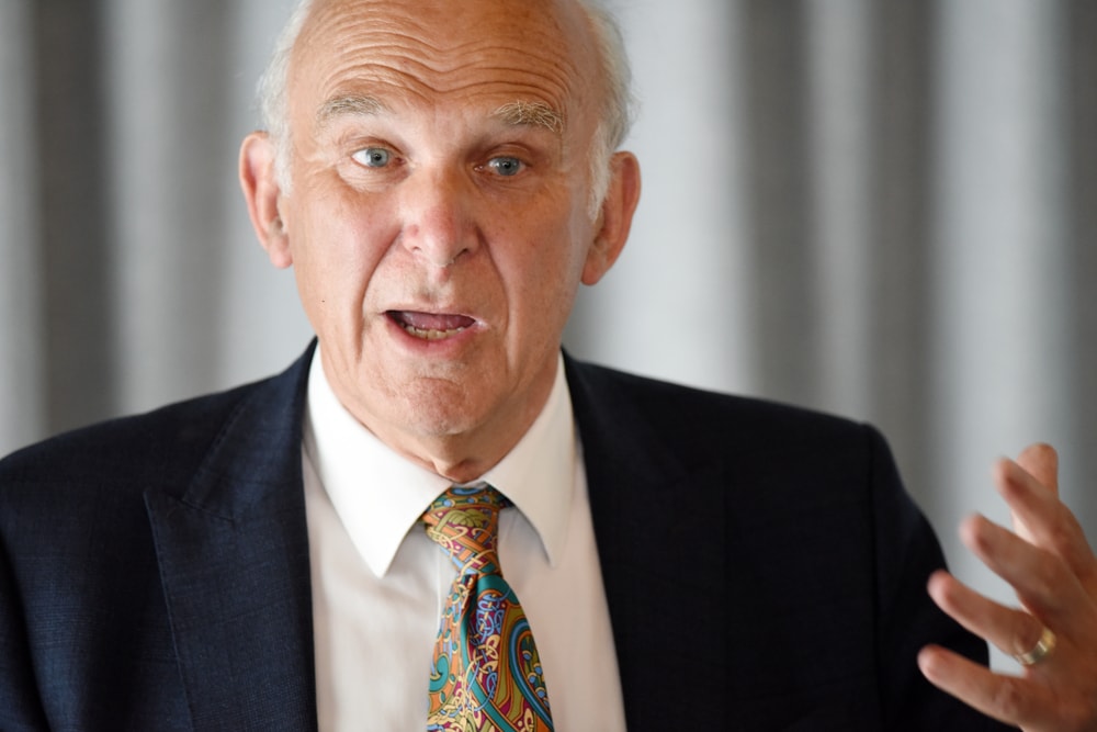 Former Liberal Democrat leader Vince Cable on his new book “China: Engage!”