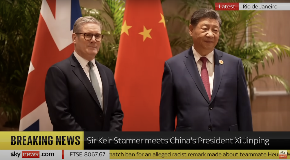 Prime Minister Sir Keir Starmer and President Xi Jinping hold talks at the G20 summit – Focus